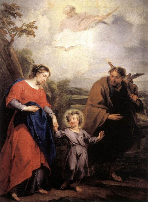 WIT, Jacob de Holy Family and Trinity China oil painting art